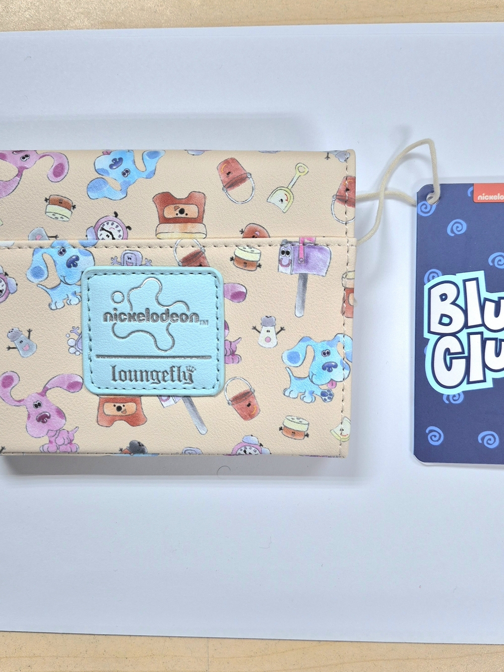 Blue's Clues Beige Kids Wallet